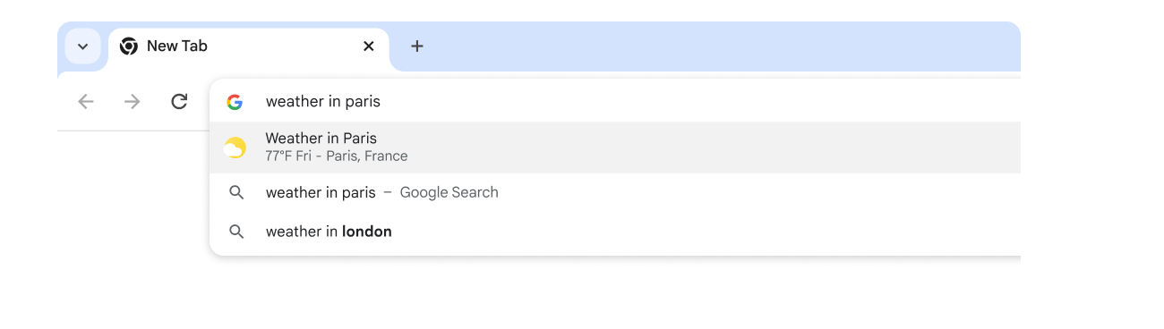 A user typed