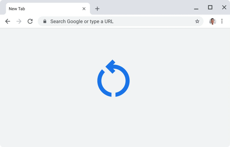อัปเดตอัตโนมัติ UI ของ Chrome พร้อมไอคอนกำลังติดตั้งอัปเดต