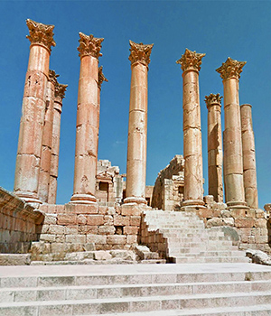 อนุสรณ์สถาน Jerash
