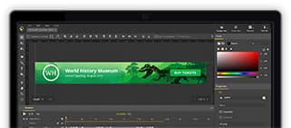 ไทม์ไลน์ของ Google Web Designer