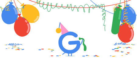 ครบรอบวันเกิด 18 ปี Google
